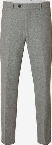 regular Pantaloni con piega frontale 'SLH196' di SELECTED in grigio: frontale