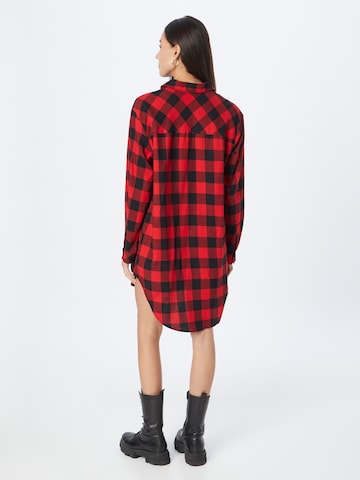 Urban Classics Shirt Dress in Red