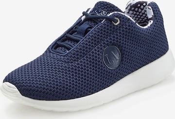 Baskets basses LASCANA en bleu : devant