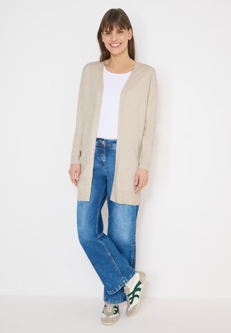 CECIL Knit Cardigan in Beige