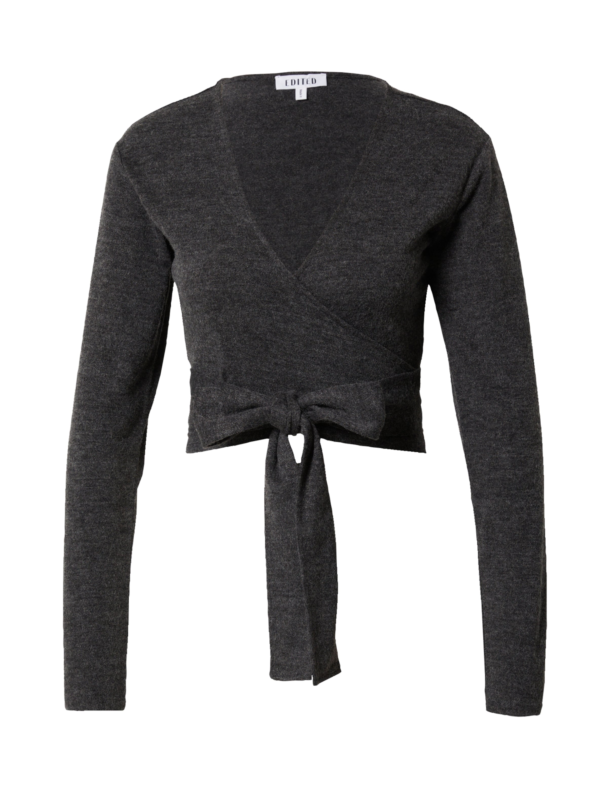 EDITED Тениска 'Xelena' в сиво: отпред