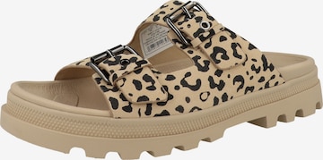 Palladium Muiltjes 'Dunelite Riviera Wld' in Beige: voorkant