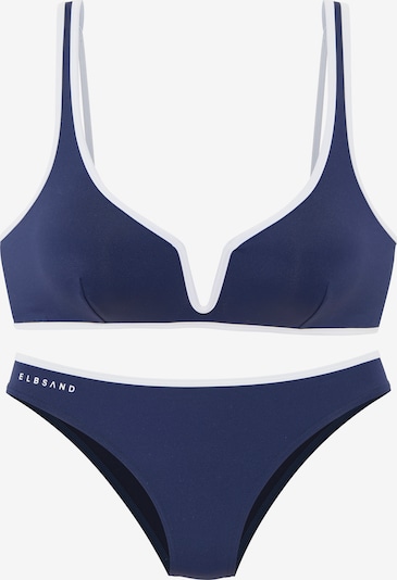 Elbsand Bikini koossa S/C/D värissä laivastonsininen / valkoinen, Tuotenäkymä