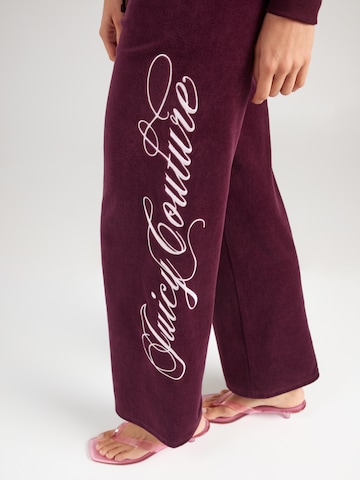 Juicy Couture Loosefit Kalhoty – červená