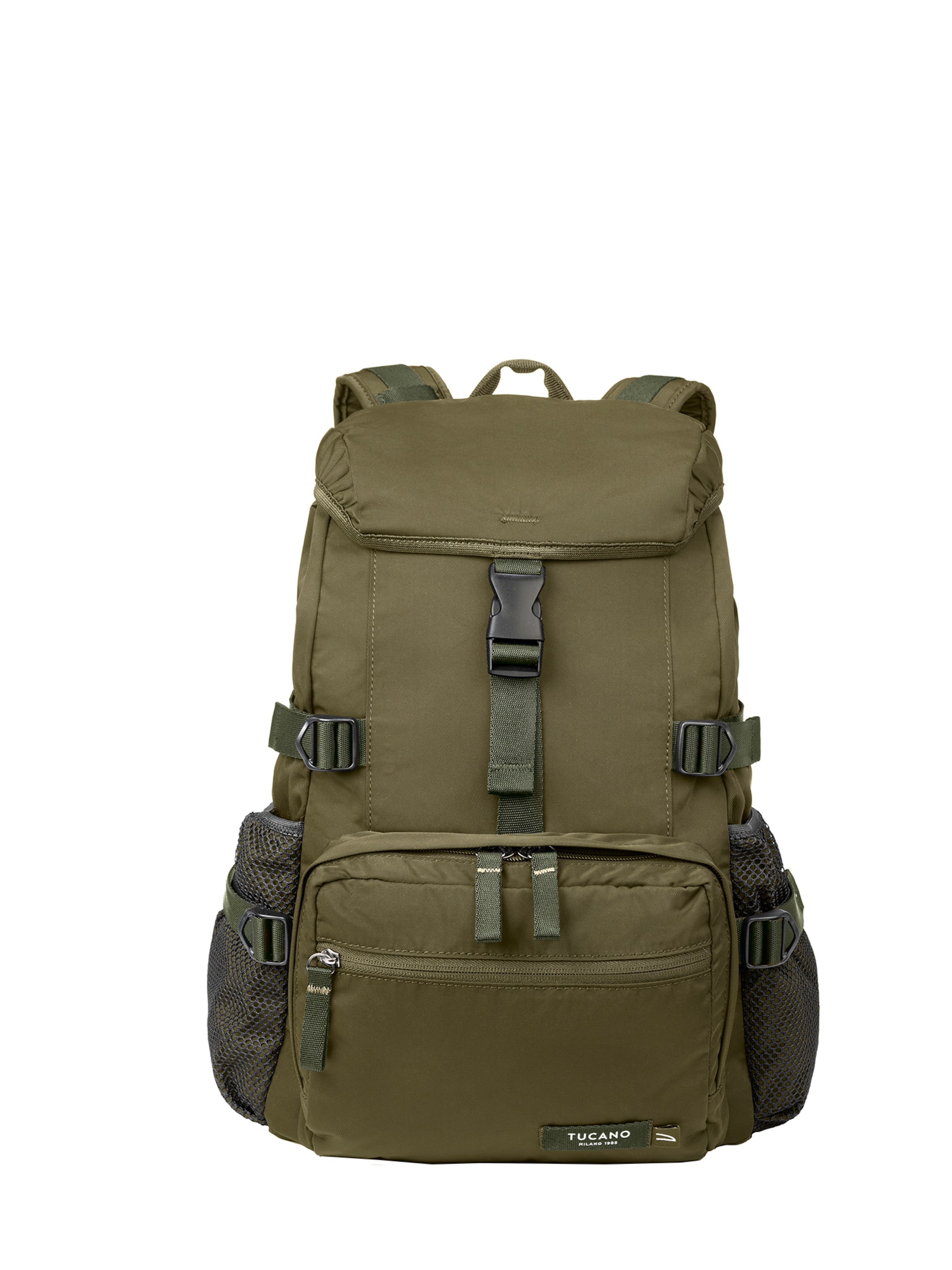 Zaino di TUCANO in verde: frontale