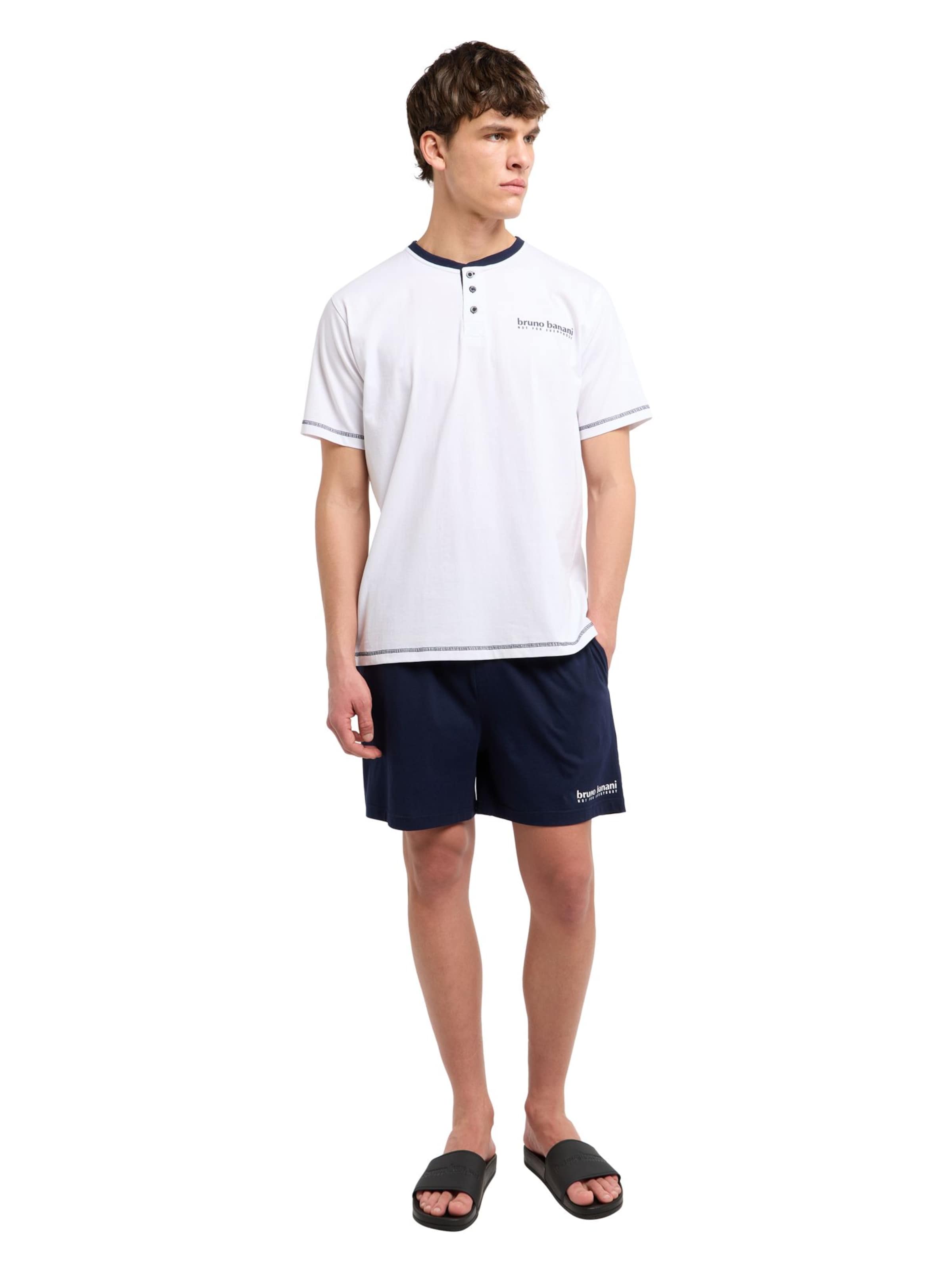 Pyjama long 'Hammond ' Bruno Banani en blanc