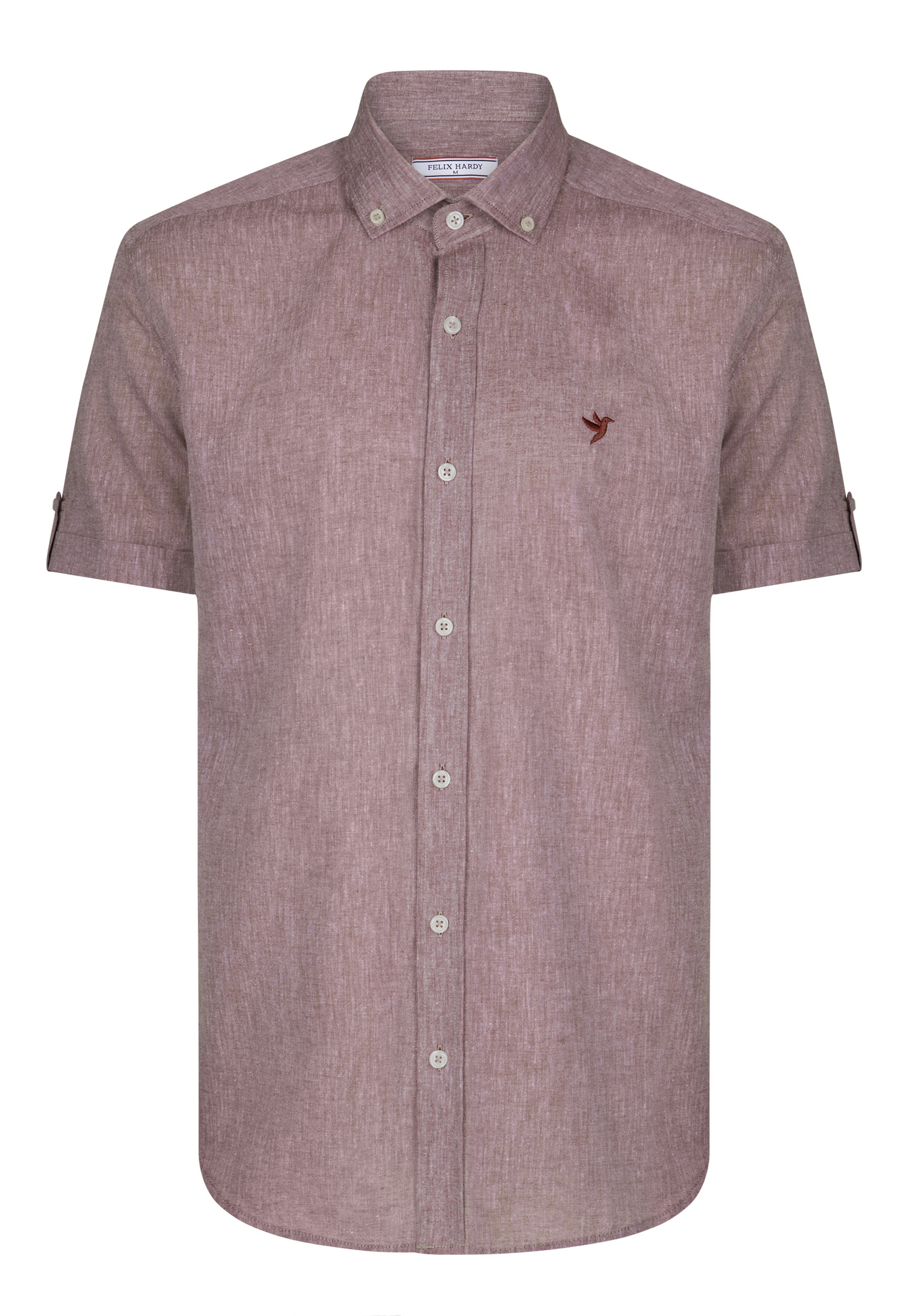 Felix Hardy Regular fit Πουκάμισο σε κόκκινο: μπροστά