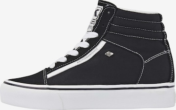 BRITISH KNIGHTS Korkeavartiset tennarit 'MACK' värissä musta: etupuoli