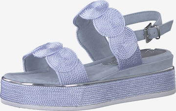 MARCO TOZZI Sandal in Blue: front