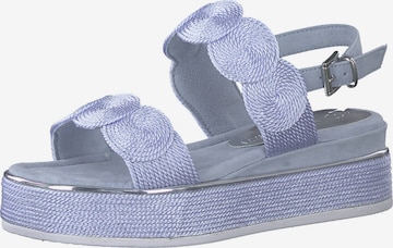 MARCO TOZZI Sandaler i blå: forside