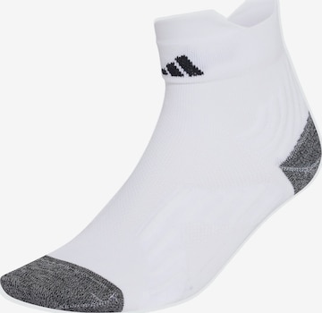 ADIDAS PERFORMANCE Urheilusukat värissä valkoinen: etupuoli