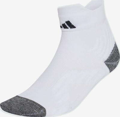 ADIDAS PERFORMANCE Sportske čarape veličine 34-36 u crna melange / bijela, Pregled proizvoda