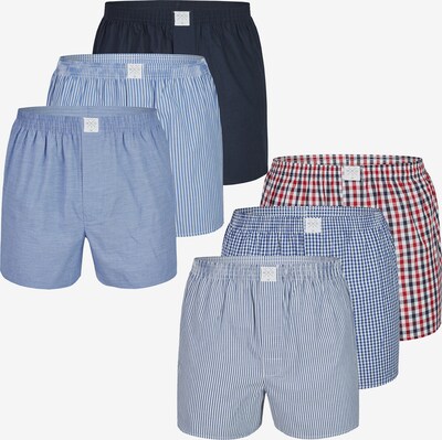 MG-1 6er-Pack Boxershorts ' Classic ' in mischfarben, Produktansicht