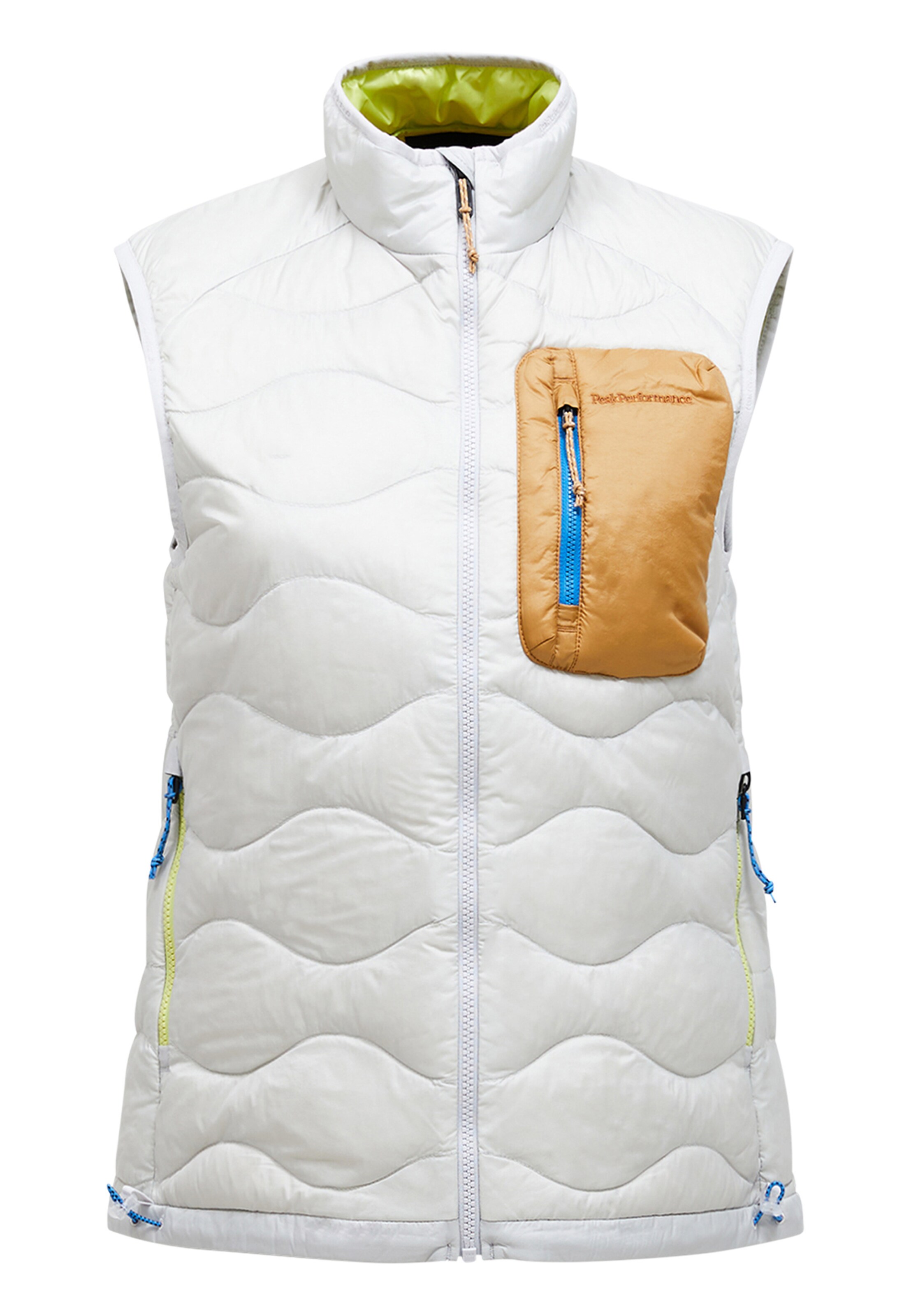 Gilet PEAK PERFORMANCE en gris : devant