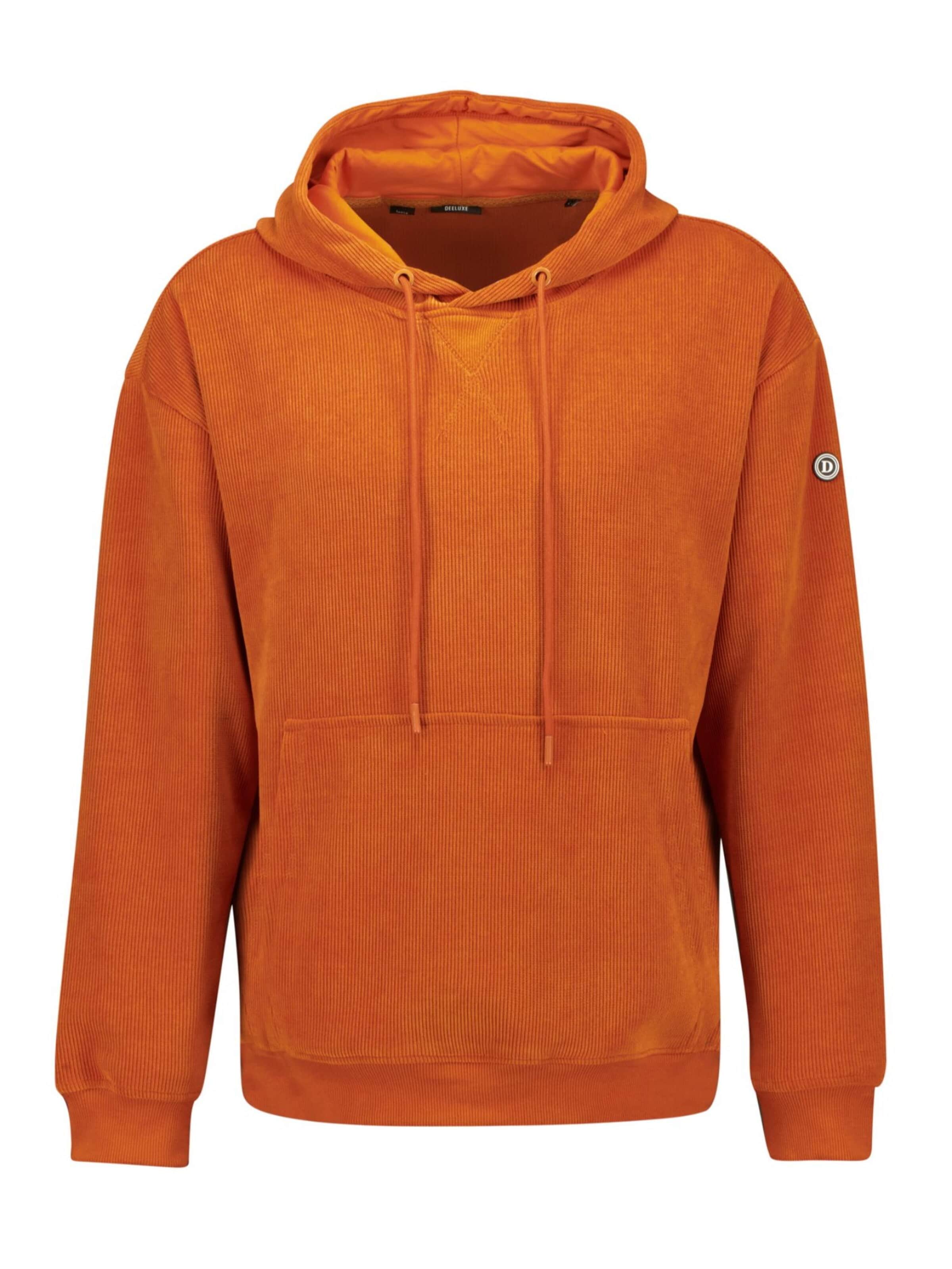 Deeluxe Sweatshirt in Oranje: voorkant
