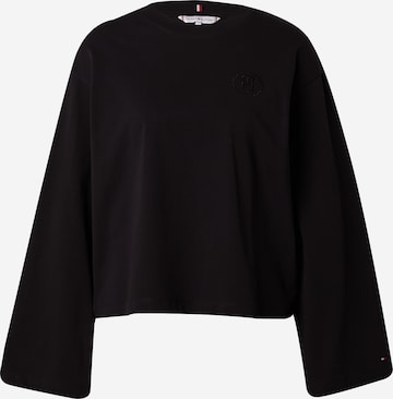 Tricou de la TOMMY HILFIGER pe negru: față