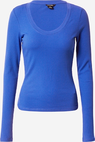 Monki T-shirt i blå: framsida