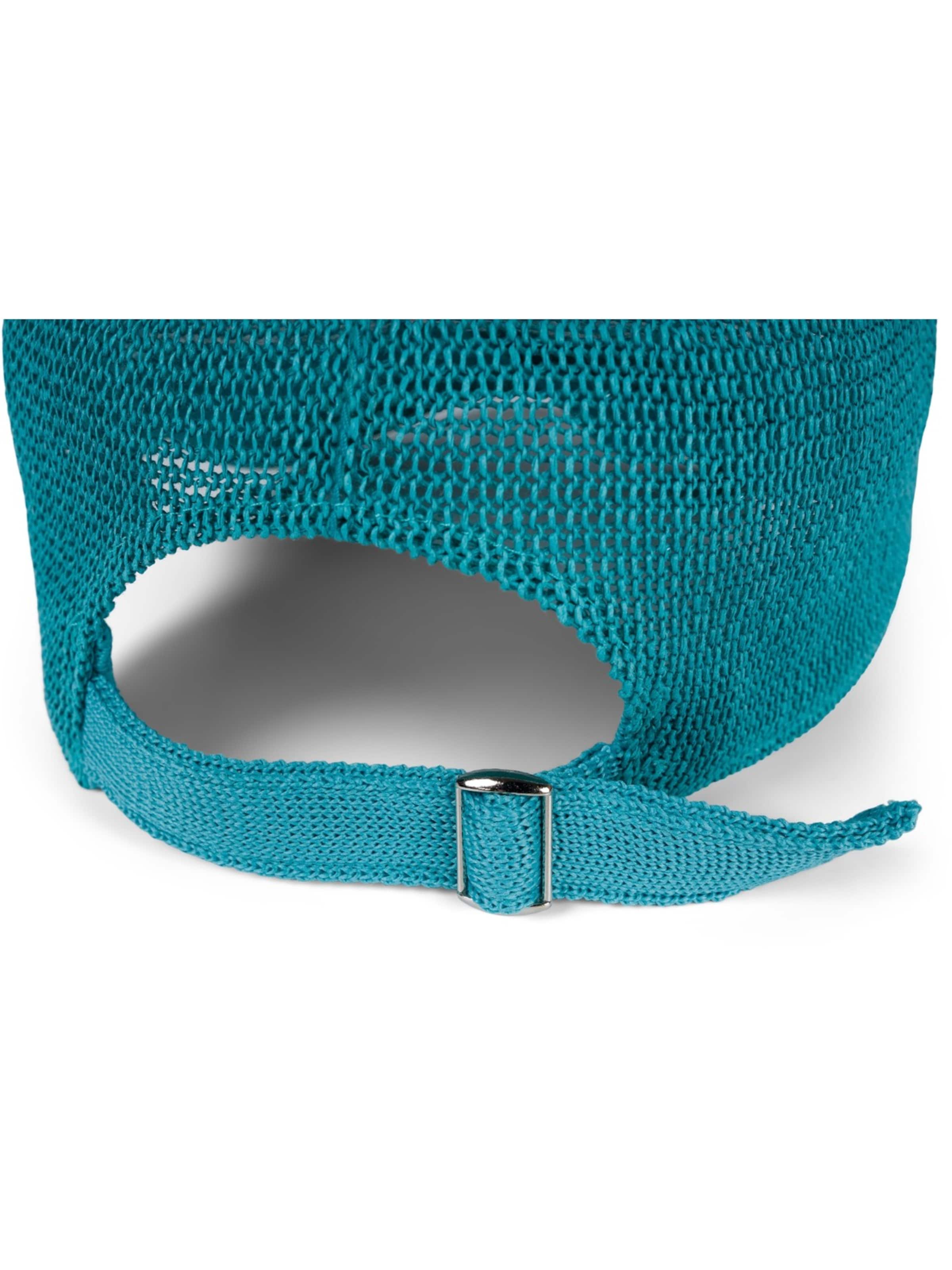 styleBREAKER Cap 'Papierstroh Baseball Cap' in Green