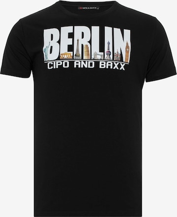 CIPO & BAXX Shirt in Gemengde kleuren: voorkant