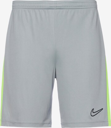 NIKE Workout Pants 'Academy23' in Grey: front