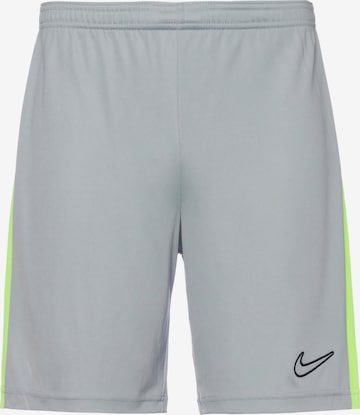 NIKE Workout Pants 'Academy23' in Grey: front