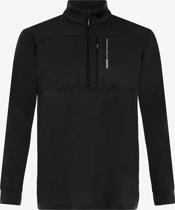 PROTEST Sportsweatshirt 'PRTGraphic' in Schwarz: Vorderseite