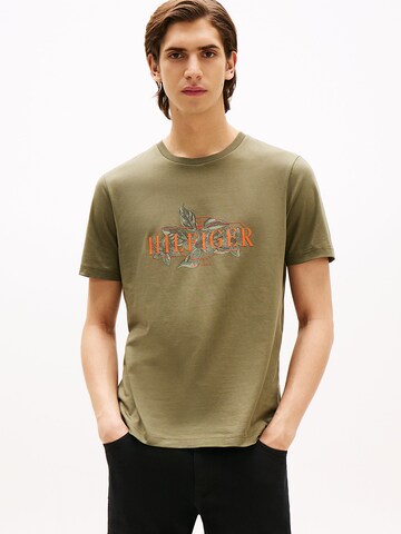 TOMMY HILFIGER Shirt in Green: front