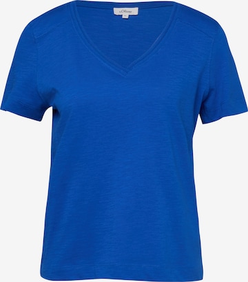 s.Oliver Shirt in Blue: front