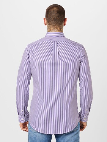 Coupe slim Chemise Polo Ralph Lauren en violet