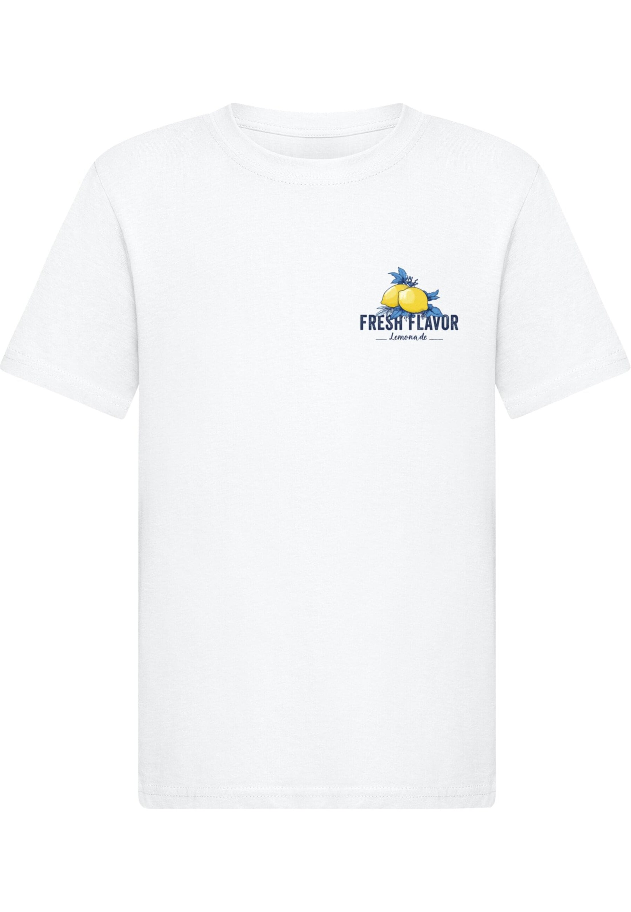 T-Shirt 'Fresh Flavor' Merchcode en blanc : devant