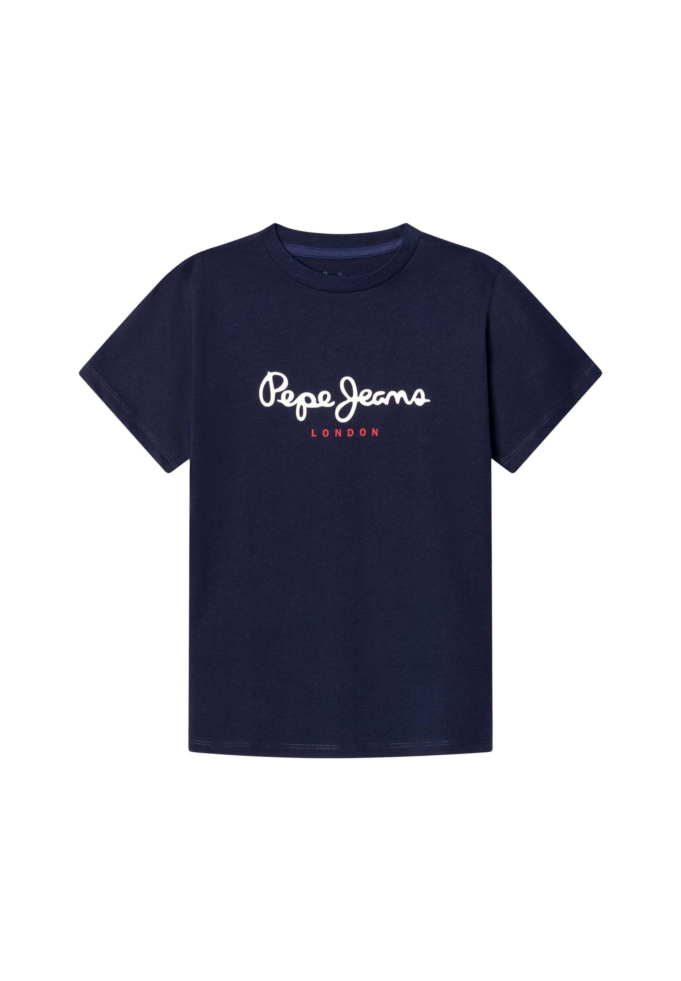 T-shirt 'New Art' Pepe Jeans en bleu : devant