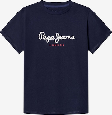 T-shirt 'New Art' Pepe Jeans en bleu : devant
