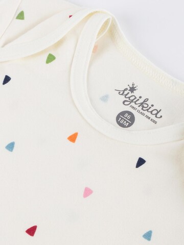 SIGIKID Strampler/Body‌‌ in Weiß