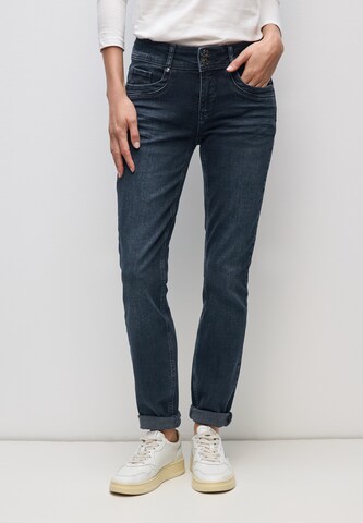 STREET ONE Slim fit Jeans in Blue: front