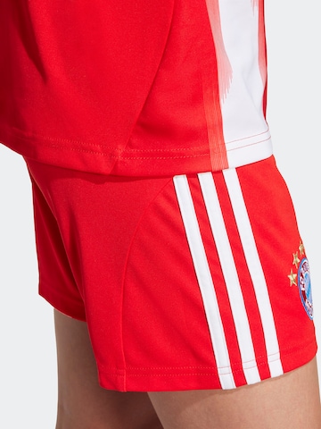 ADIDAS PERFORMANCE - regular Pantalón deportivo 'FCB' en rojo