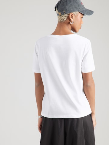 T-shirt 'Flower Dog' PRINCESS GOES HOLLYWOOD en blanc