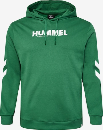 Sweat de sport 'Legacy' Hummel en vert : devant