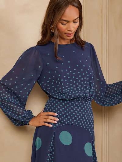 love & roses Vestido em 34 em navy / jade, Vista do artigo