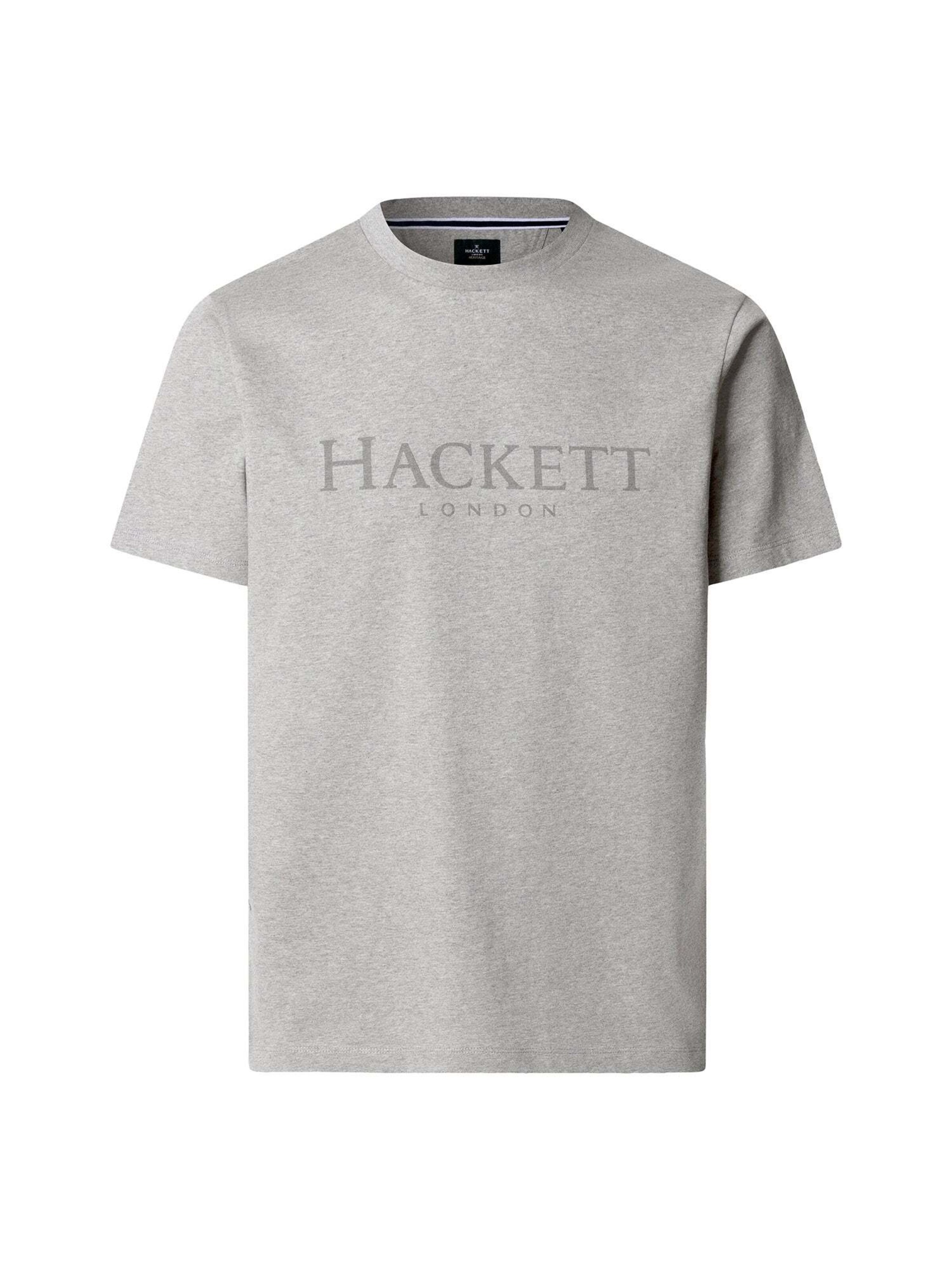 Hackett London Shirt in Grijs: voorkant