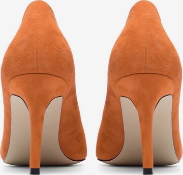 Escarpins 'CHIC' Bianco en orange