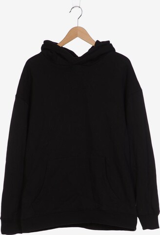 ABOUT YOU Sweatshirt & Zip-Up Hoodie in XXL in Black: front