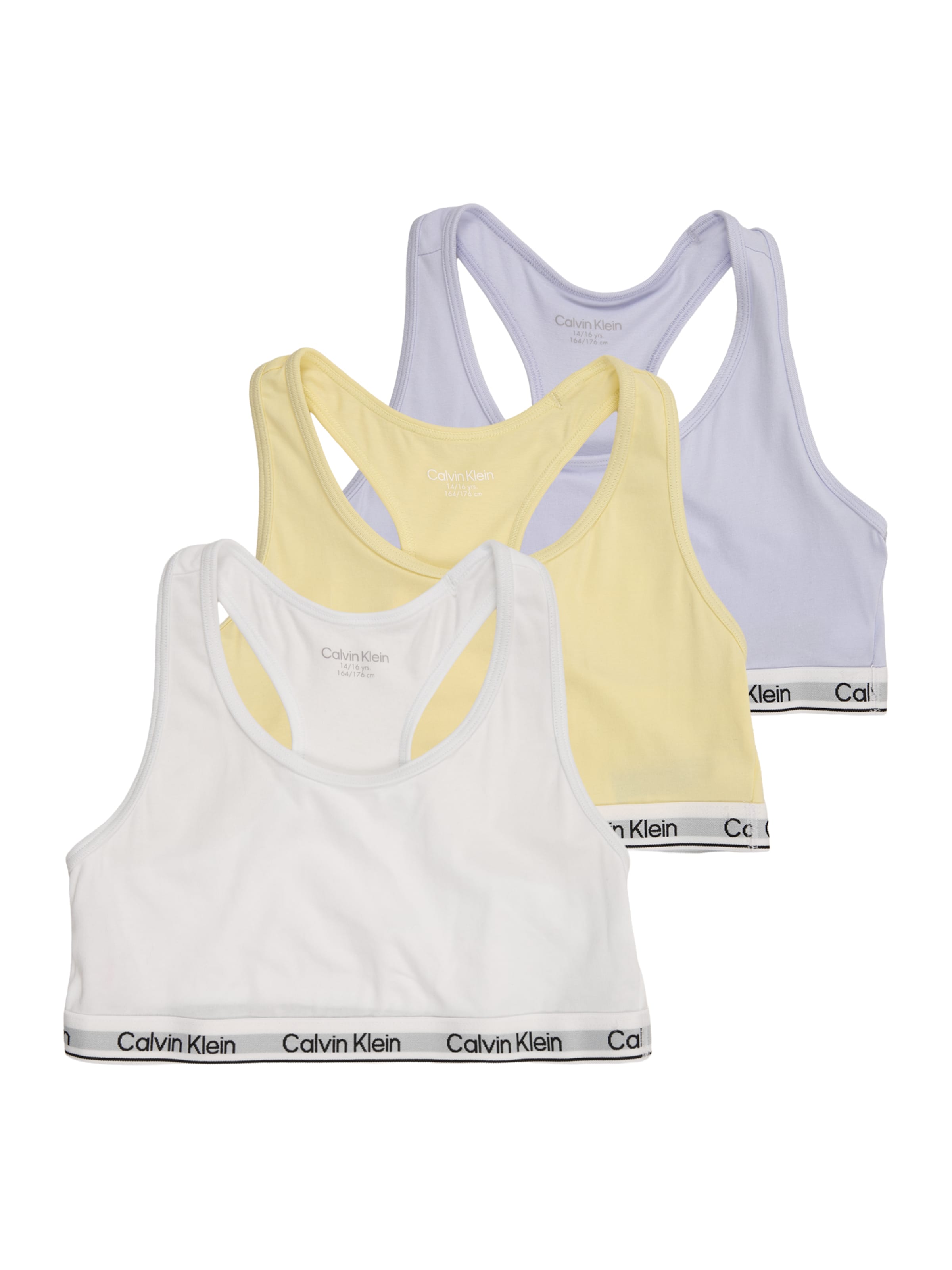 Calvin Klein Underwear Бюстье Бюстгальтер в Желтый: спереди