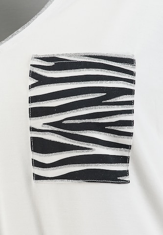 Key Largo Paita 'Zebra' värissä valkoinen