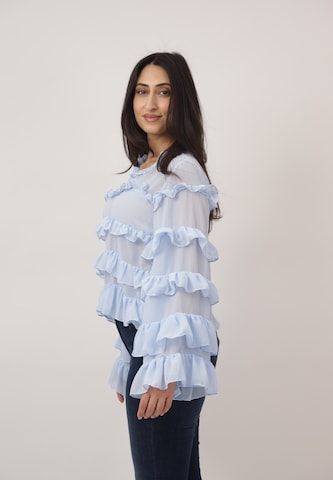 CHERRY KOKO Blouse in Blauw