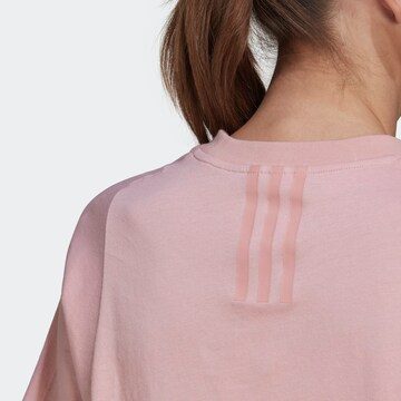 ADIDAS PERFORMANCE Функционална тениска 'Karlie Kloss' в розово