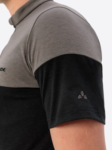 VAUDE Functioneel shirt 'Altissimo' in Zwart