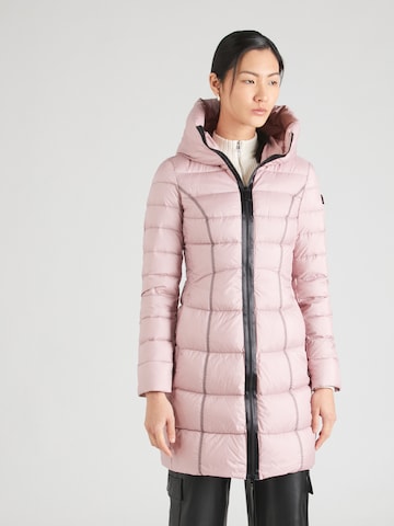 Manteau d’hiver Peuterey en rose : devant