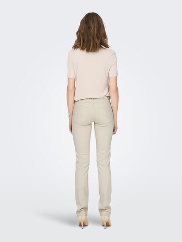 ONLY Regular Jeans 'Alicia' in Beige