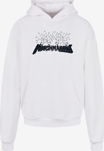 Merchcode Sweatshirt 'Peanuts - Marshmallows' in Weiß: predná strana