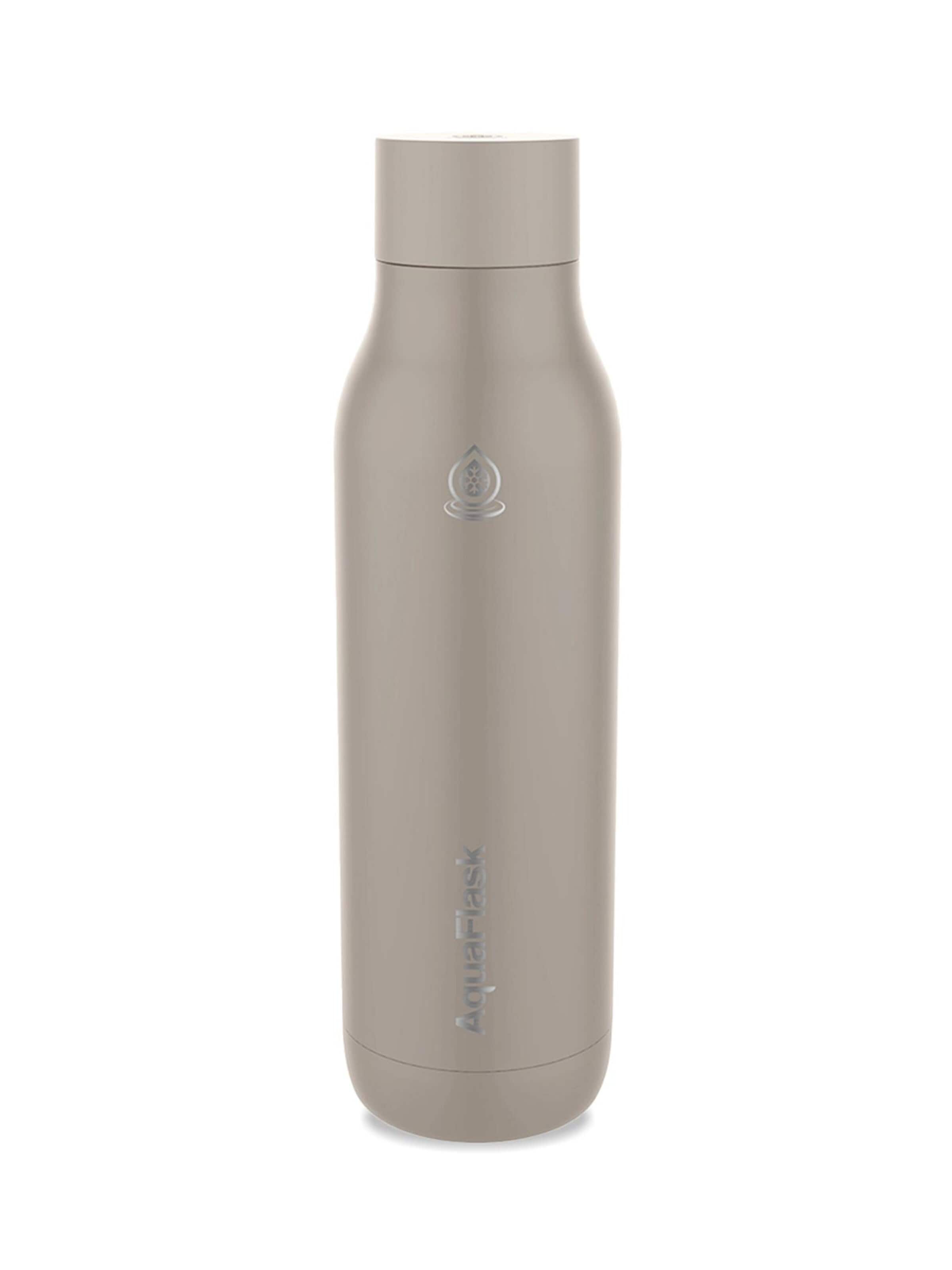 AquaFlask Láhev na vodu 'AquaFlask Termoláhev FLOW 739 ml' – béžová: přední strana